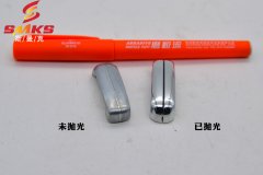 小零件曲面鏡面拋光，磨粒流鏡面拋光效果