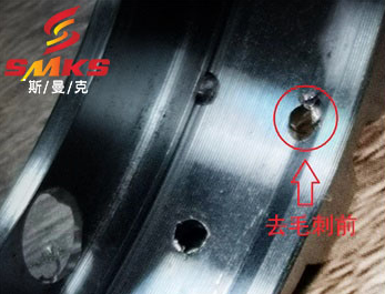 不銹鋼產(chǎn)品沖孔如何去毛刺？