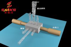 ABS閥體去毛刺，相交孔去毛刺前后對比！