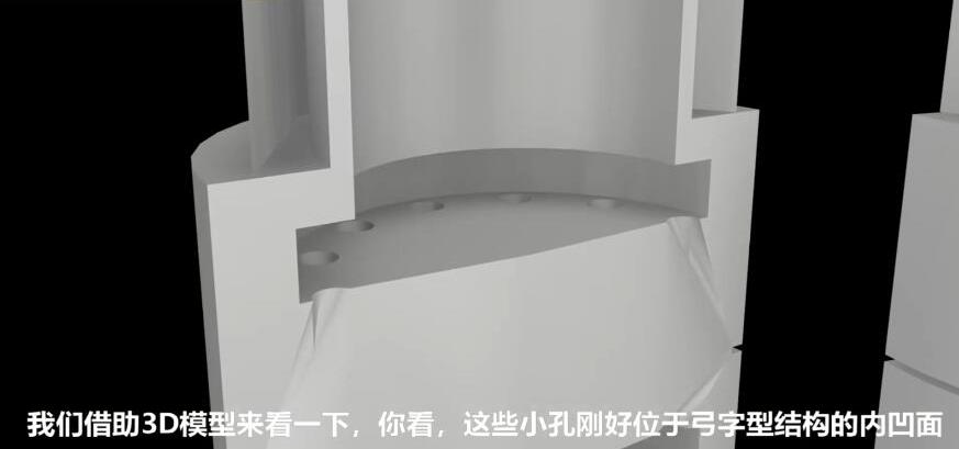 人工看不容易看到的深內(nèi)孔毛刺，磨粒流拋光機(jī)如何去毛刺
